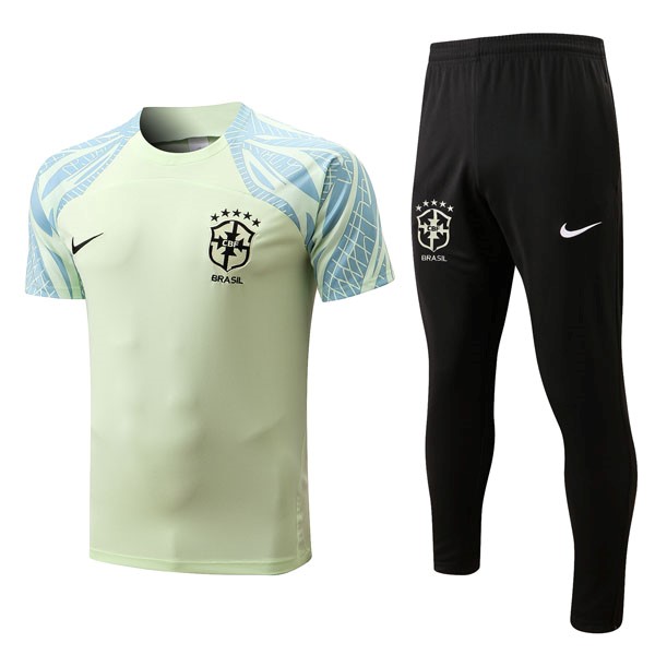 Trikot Brasilien Komplett-Set 2022-2023 Gelb